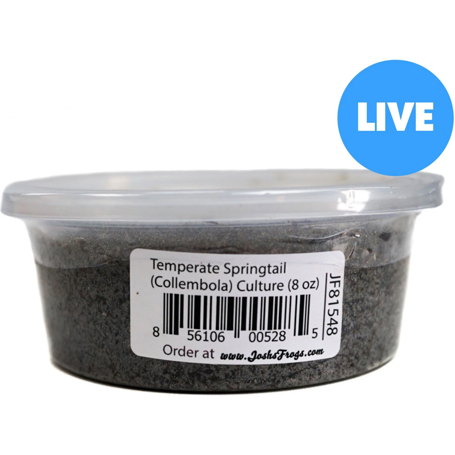 Josh's Frogs Temperate Springtail Collembola Culture Live Feed Reptile Food 3 Josh's Frogs Temperate Springtail Collembola Culture Live Feed Reptile Food