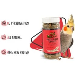 Freshinsects Freeze-Dried Crickets Treats, 1-oz Jar -Pet Supplies Store 944390 PT5. AC SS1800 V1692721111