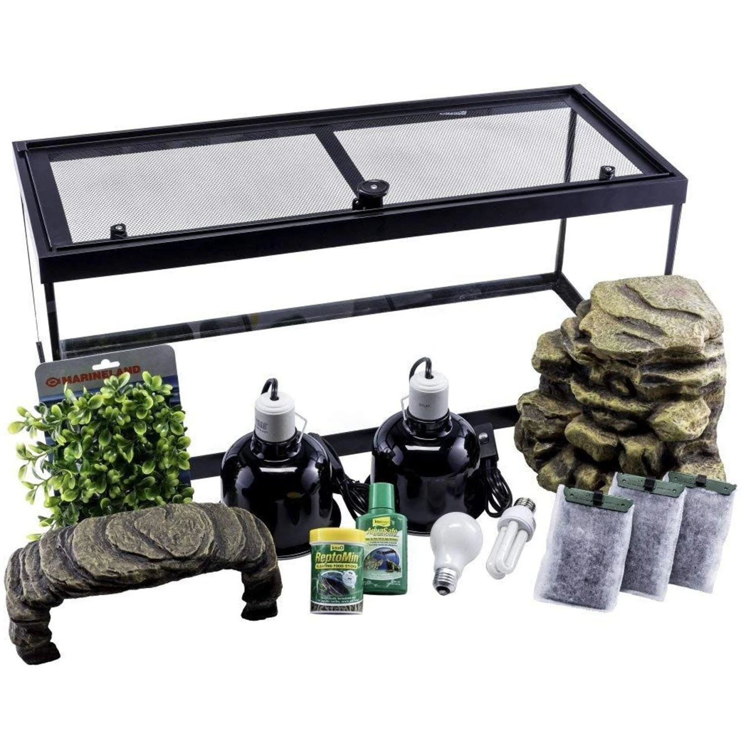 Tetrafauna Aquatic Turtle Deluxe Aquarium Kit & Tetrafauna Aquatic Reptile Aquarium Heater 5 Tetrafauna Aquatic Turtle Deluxe Aquarium Kit & Tetrafauna Aquatic Reptile Aquarium Heater - Image 3