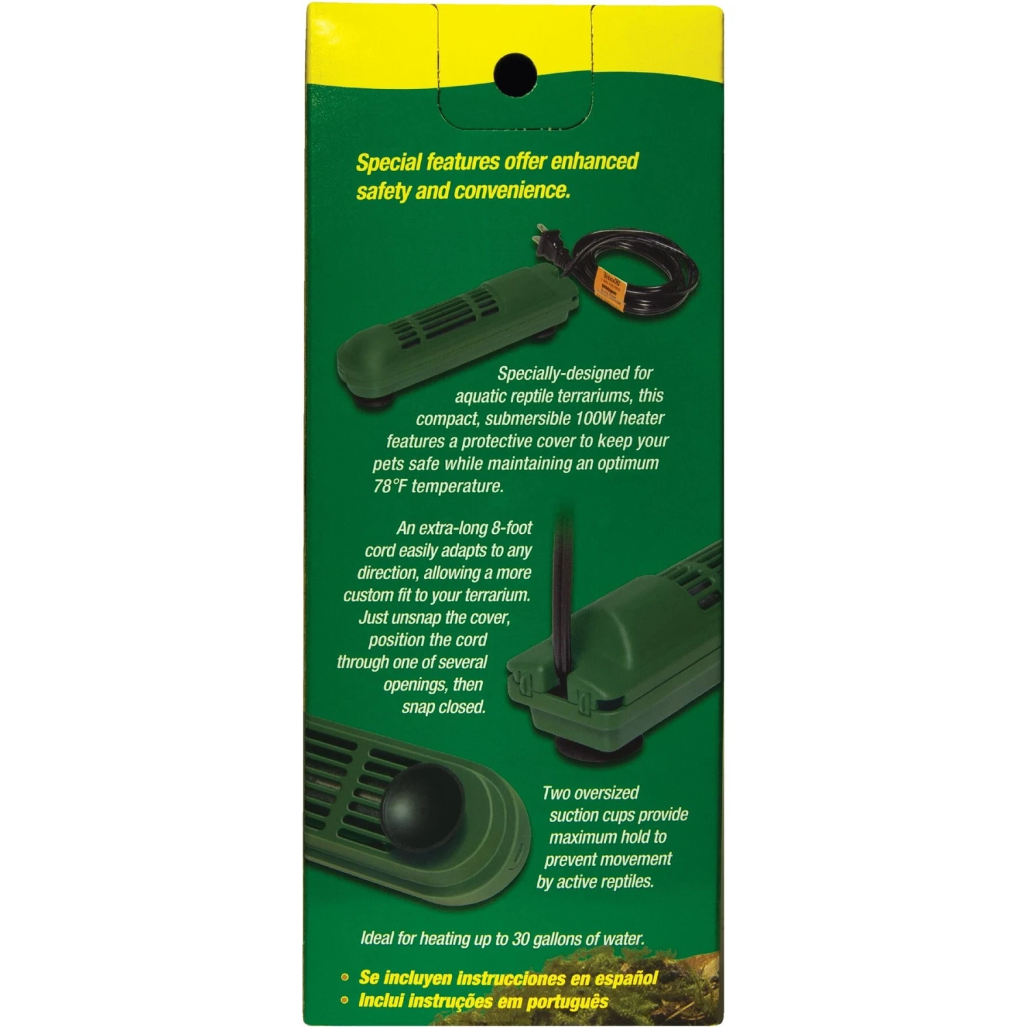 Tetrafauna Aquatic Turtle Deluxe Aquarium Kit & Tetrafauna Aquatic Reptile Aquarium Heater 9 Tetrafauna Aquatic Turtle Deluxe Aquarium Kit & Tetrafauna Aquatic Reptile Aquarium Heater - Image 7