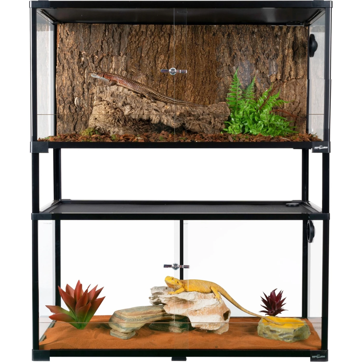 REPTI ZOO Full Tempered Glass Reptile Terrarium 3 REPTI ZOO Full Tempered Glass Reptile Terrarium