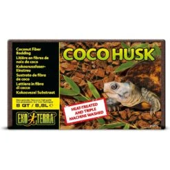 Exo Terra Coco Husk Brick Tropical Terrarium Reptile Substrate