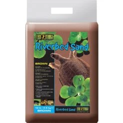 Exo Terra Riverbed Sand Brown Aquatic Terrarium Substrate