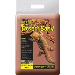 Exo Terra Desert Sand Terrarium Reptile Substrate, Red
