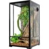 REPTI ZOO 3 In 1 Reptile Tall Terrarium Habitat, Black, 33-gal -Pet Supplies Store 966446 MAIN. AC SS1800 V1699635034