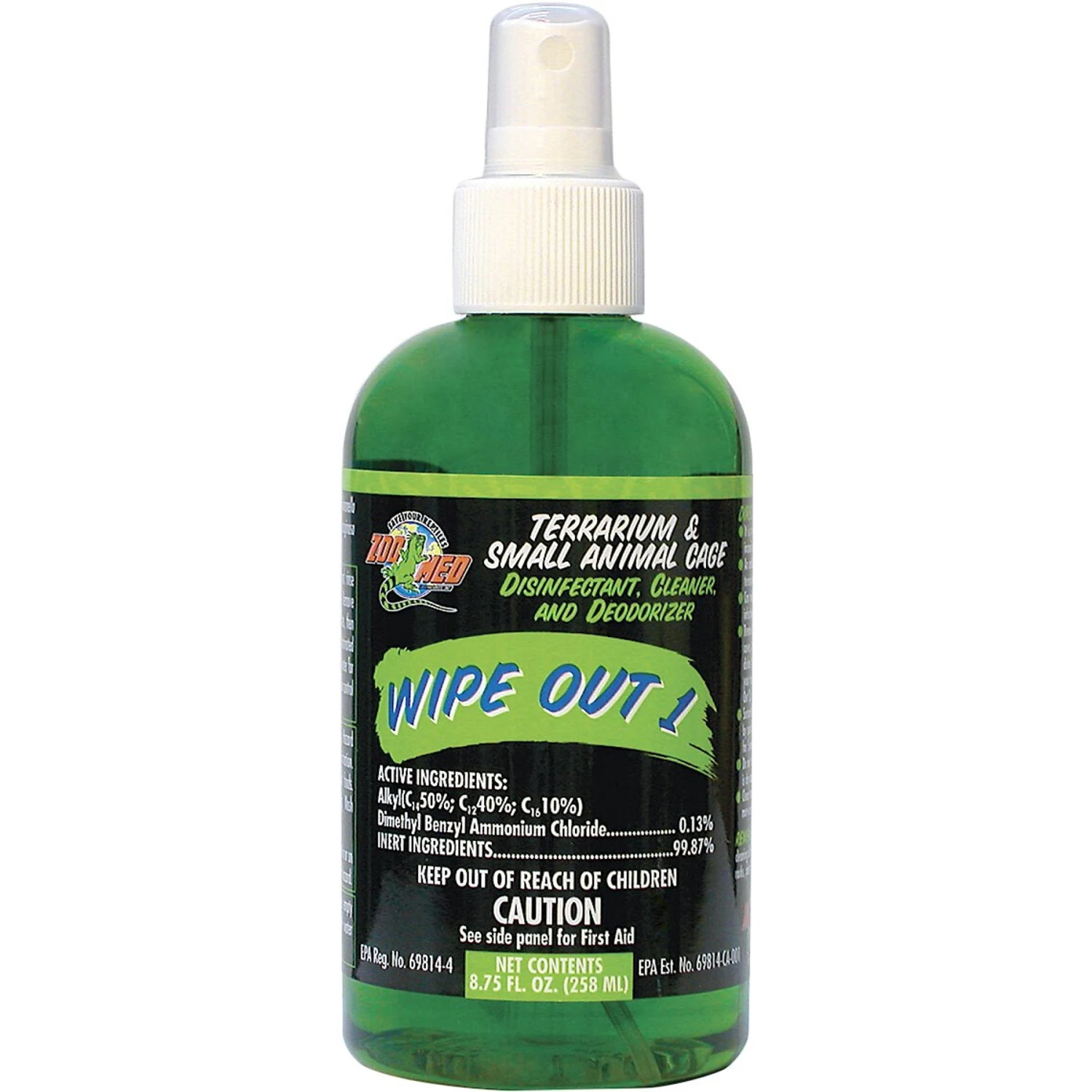 Zoo Med Wipe Out Terrarium & Small Animal Cage Cleaner 3 Zoo Med Wipe Out Terrarium & Small Animal Cage Cleaner