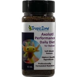 TropicZone Axolotl Performance Daily Diet For Babies Reptile Food