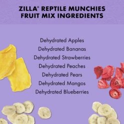 Zilla Reptile Munchies Fruit Mix Reptile Food -Pet Supplies Store 97684 PT4. AC SS1800 V1612565181
