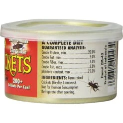 Zoo Med Mini Can O' Crickets Reptile & Bird Food -Pet Supplies Store 98218 PT2. AC SS1800 V1488504233