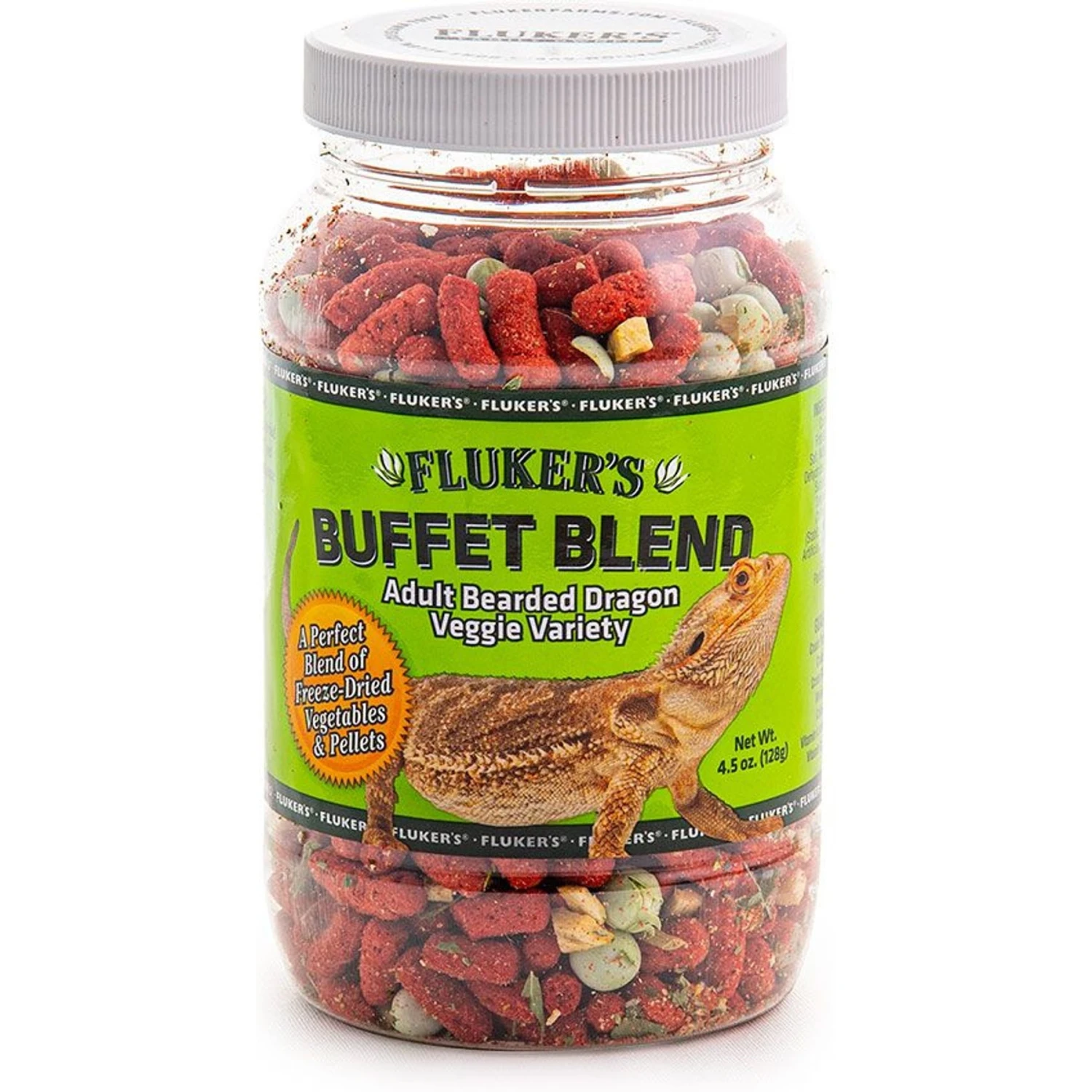 Fluker's Buffet Blend Veggie Variety Adult Bearded Dragon Food 4 Fluker's Buffet Blend Veggie Variety Adult Bearded Dragon Food - Image 2
