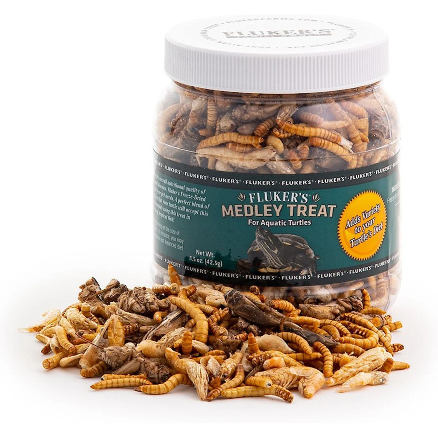 Fluker's 5 Star Medley Freeze-Dried Aquatic Turtle Treats 3 Fluker's 5 Star Medley Freeze-Dried Aquatic Turtle Treats