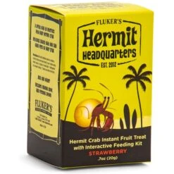 Fluker's Interactive Powder Strawberry Instant Fruit Hermit Crab Food