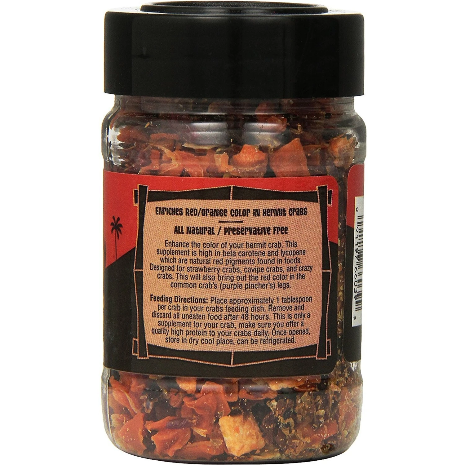 Fluker's Red Color Enhancer Hermit Crab Food 4 Fluker's Red Color Enhancer Hermit Crab Food - Image 2