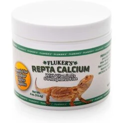 Fluker's Calcium With Vitamin D3 Indoor Reptile Supplement