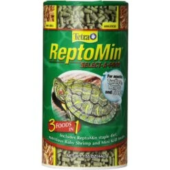 Tetra ReptoMin Select-A-Food 3 In 1 Mini-Sticks Turtle, Newt & Frog Food