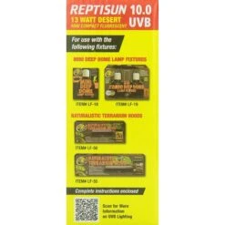 Zoo Med ReptiSun 10.0 UVB Compact Fluorescent Mini Reptile Lamp -Pet Supplies Store 99028 PT2. AC SS1800 V1488504246